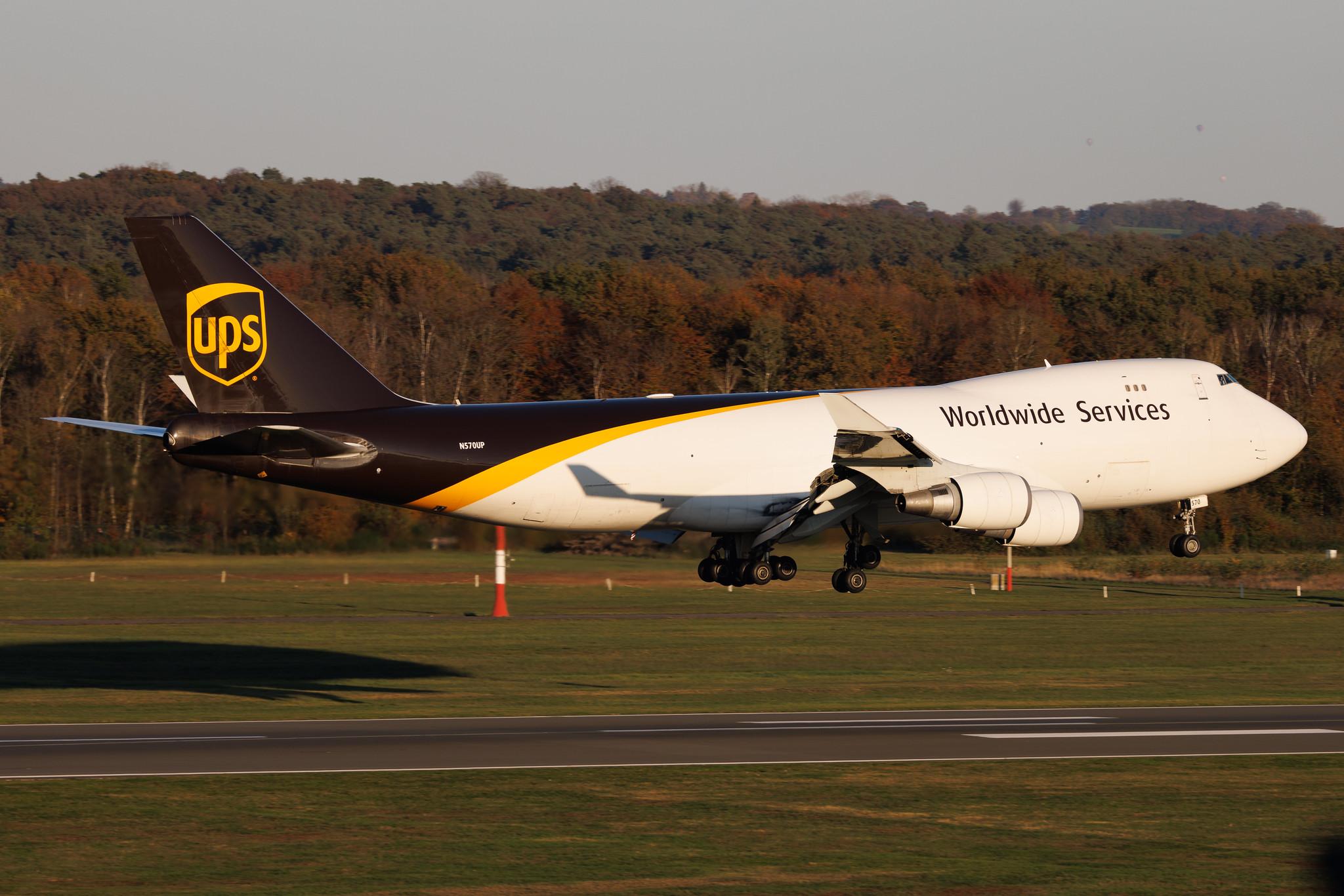 Köln Bonn Airport: UPS (5X / UPS) | Boeing 747-44AF B744 | N570UP | MSN 35667