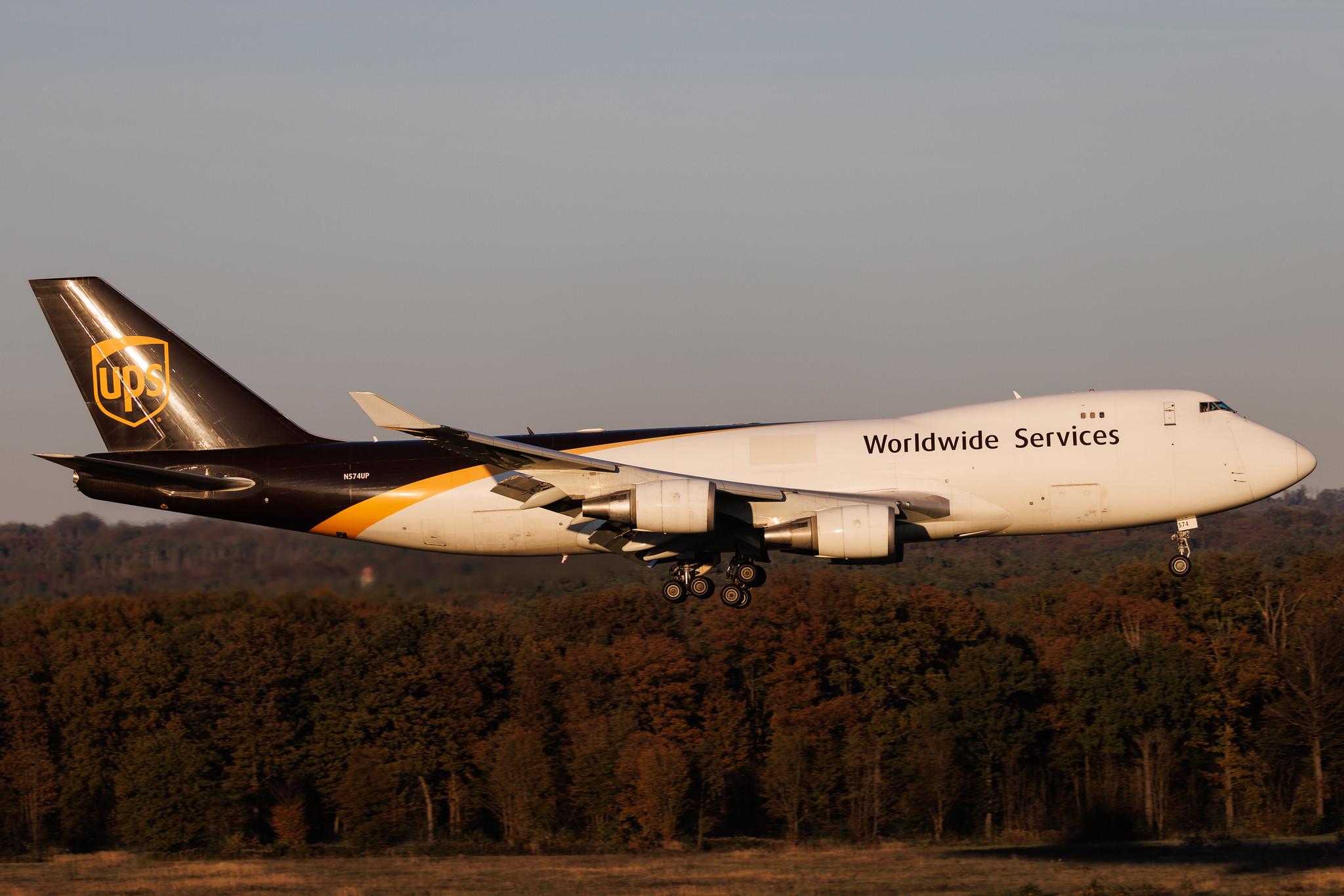 Köln Bonn Airport: UPS (5X / UPS) | Boeing 747-44AF B744 | N574UP | MSN 35663