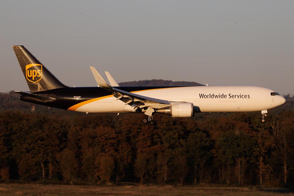 Köln Bonn Airport: UPS (5X / UPS) | Boeing 767-34AF(ER) B763 | N356UP | MSN 37869