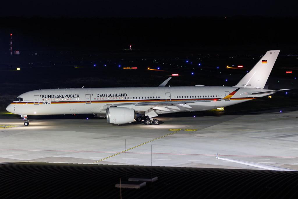 Köln Bonn Airport: German Air Force (/ GAF) | Airbus A350-941 A359 | 10+02 | MSN 526