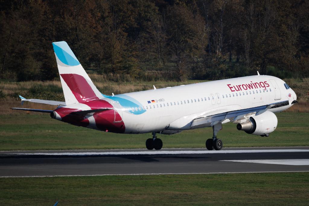 Köln Bonn Airport: Eurowings (EW / EWG) | Airbus A320-216 A320 | D-ABZI | MSN 3328