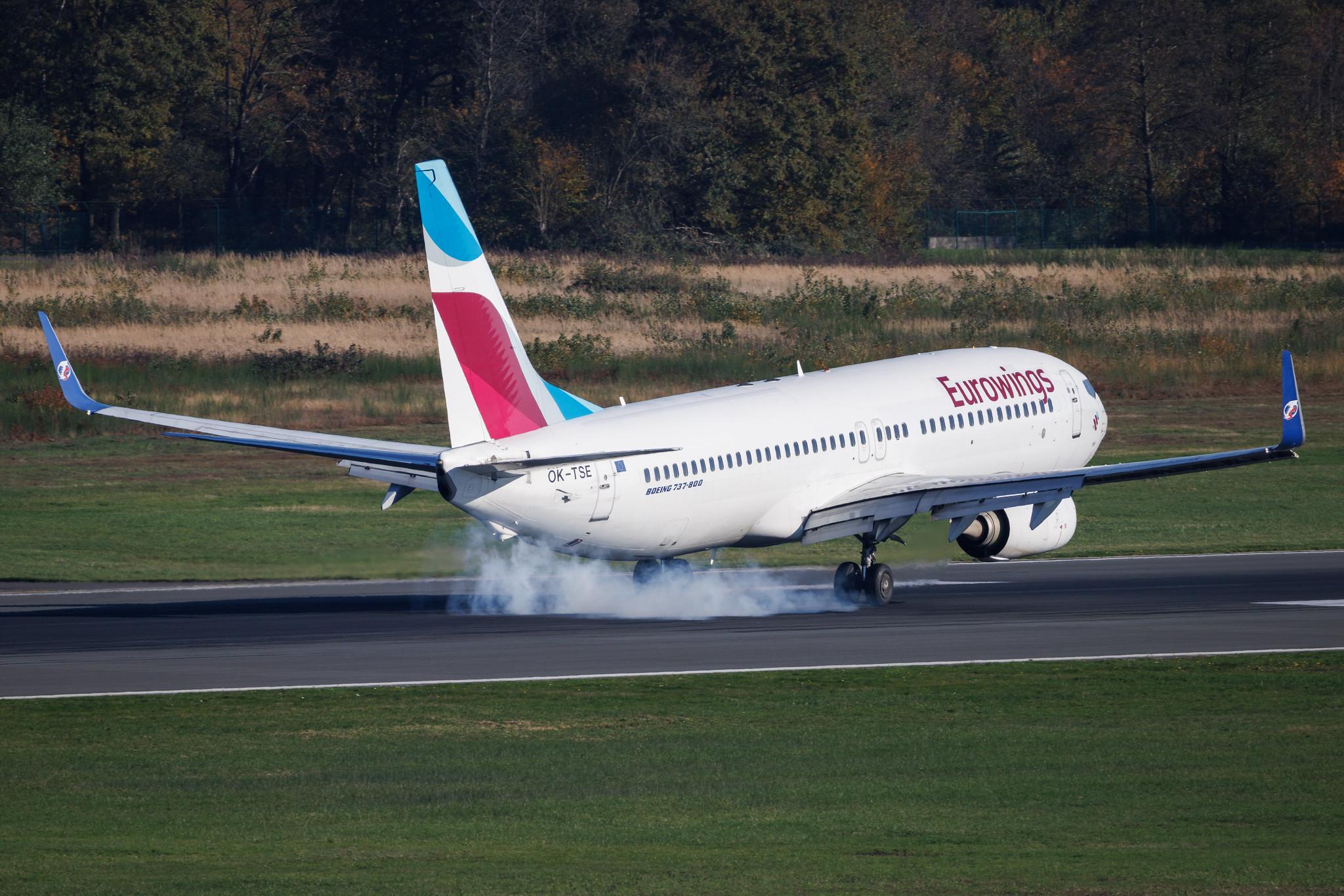 Köln Bonn Airport: Eurowings (EW / EWG) | Operator: Smartwings | Boeing 737-81D B738 | OK-TSE | MSN 39437