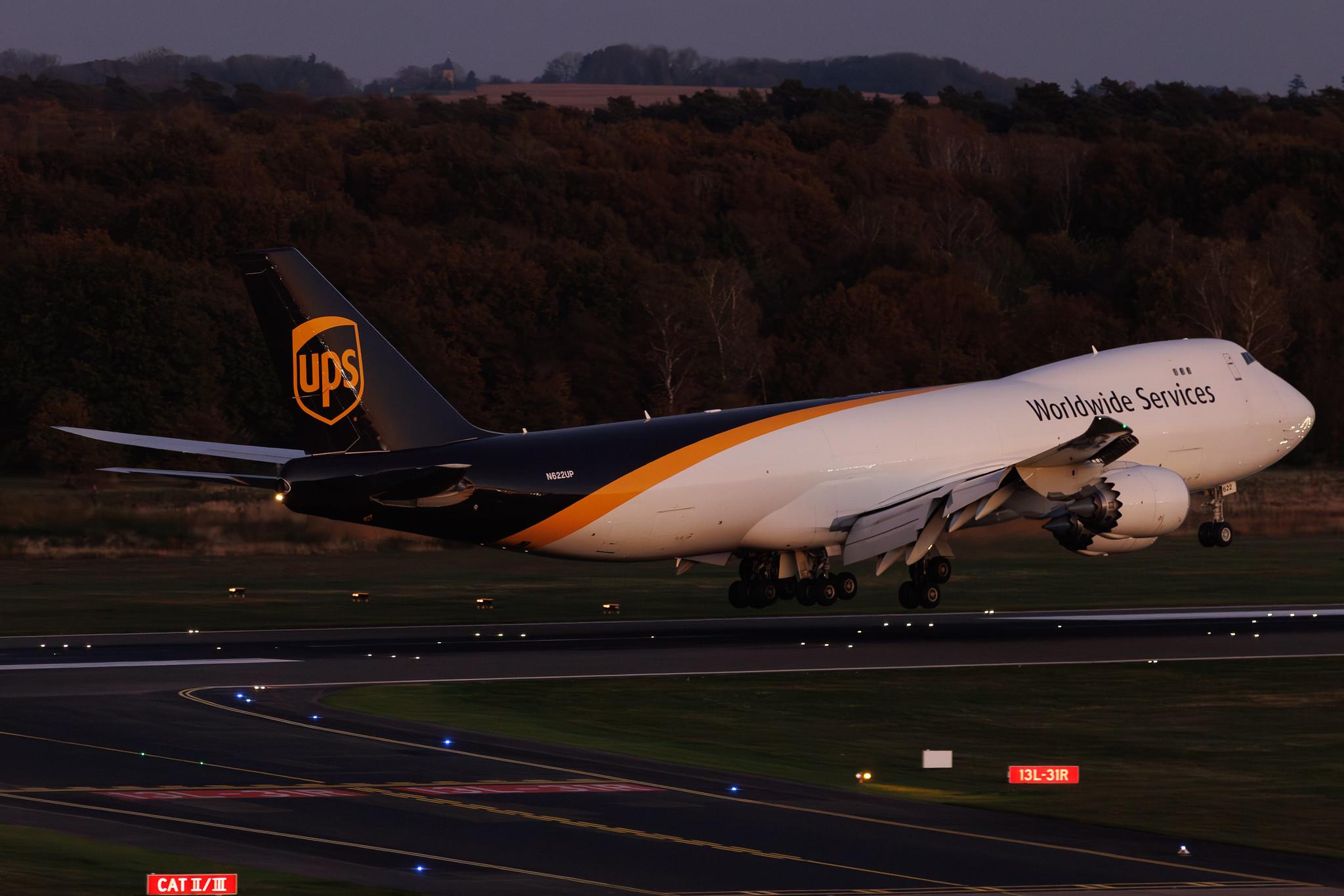 Köln Bonn Airport: UPS (5X / UPS) | Boeing 747-8F B748 | N622UP | MSN 65784