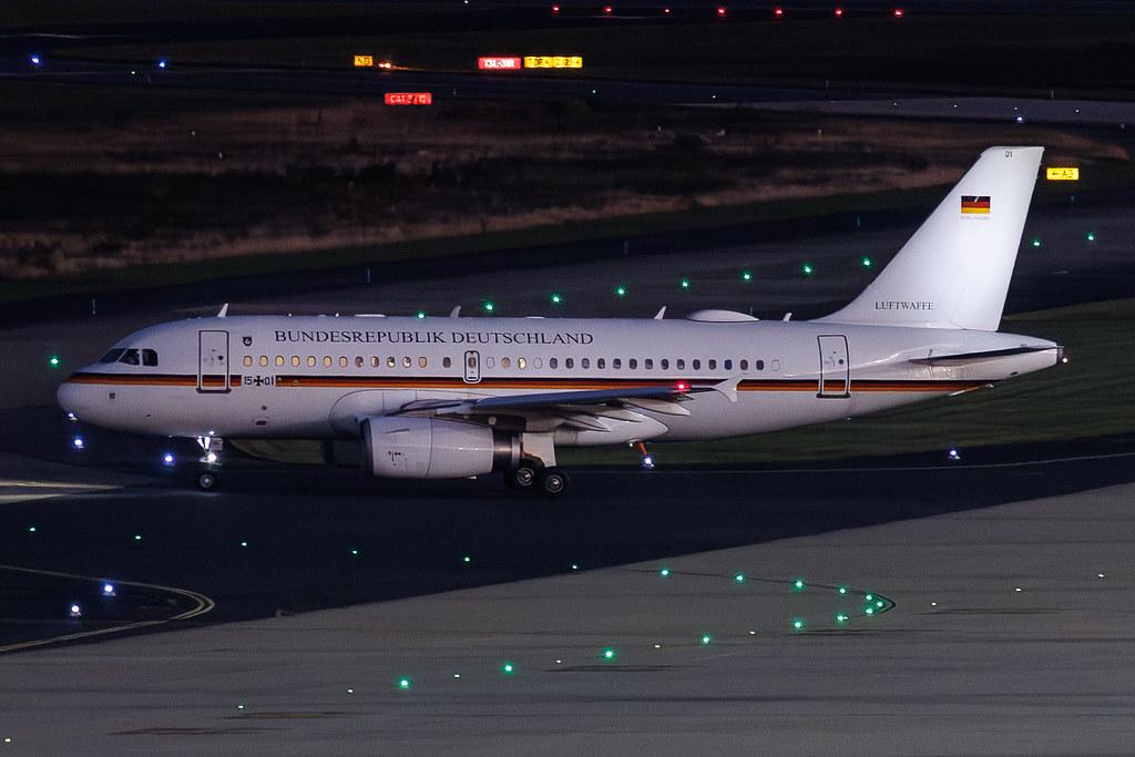 Köln Bonn Airport: German Air Force (/ GAF) | Airbus A319-133(CJ) A319 | 15+01 | MSN 3897