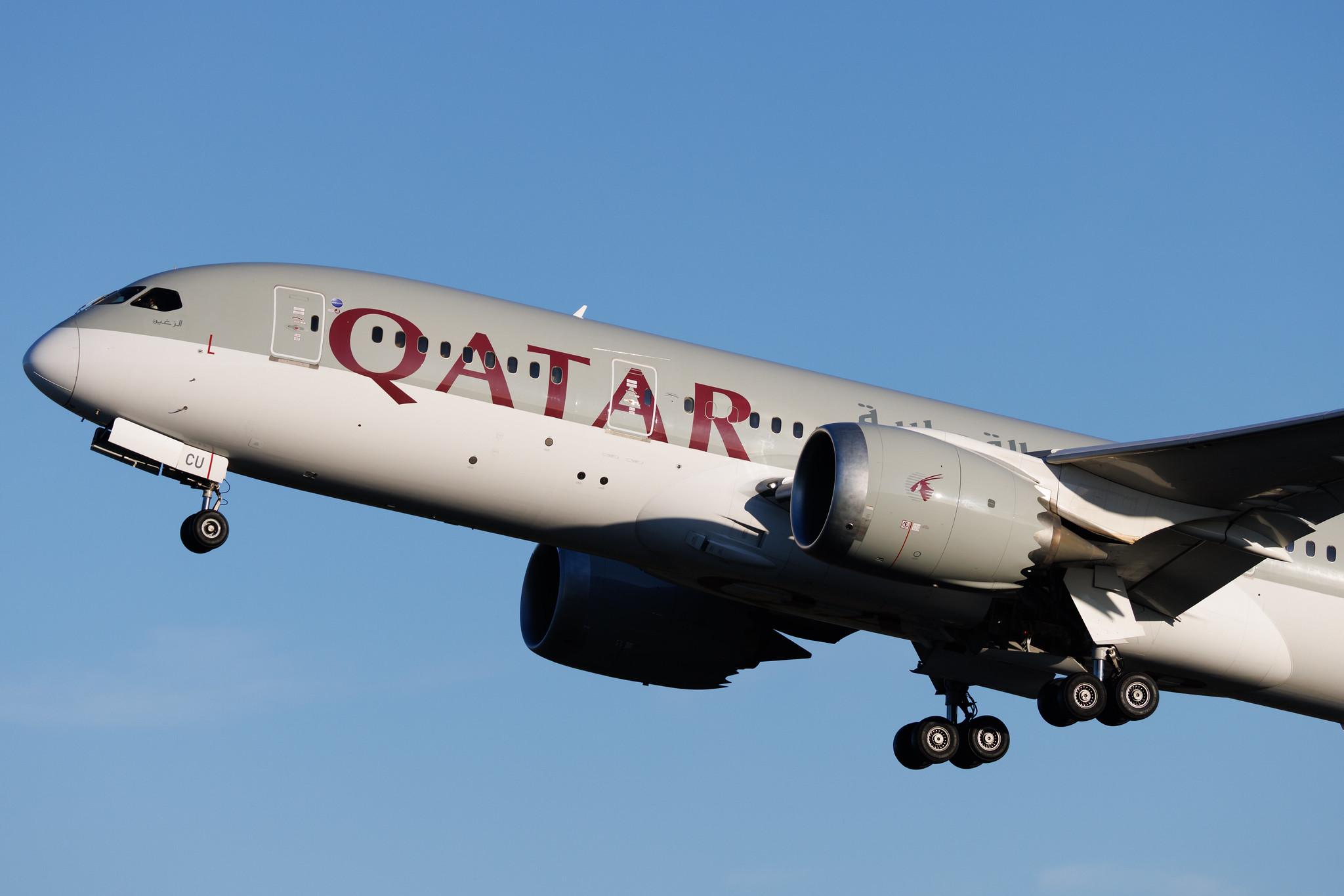 Hamburg Airport: Qatar Airways (QR / QTR) | Boeing 787-8 Dreamliner B788 | A7-BCU | MSN 38339