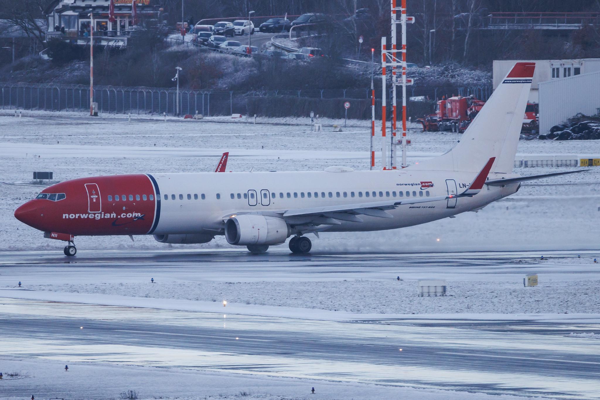 Hamburg Airport: Norwegian (DY / NOZ) | Boeing 737-8JP B738 | LN-NII | MSN 43877