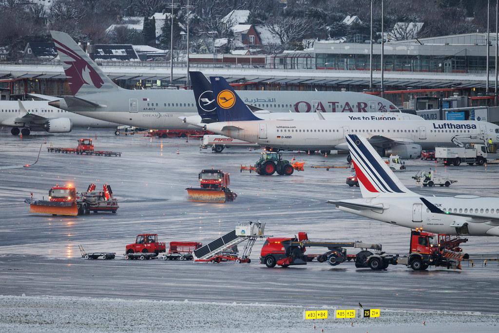 Hamburg Airport: Vorfeld