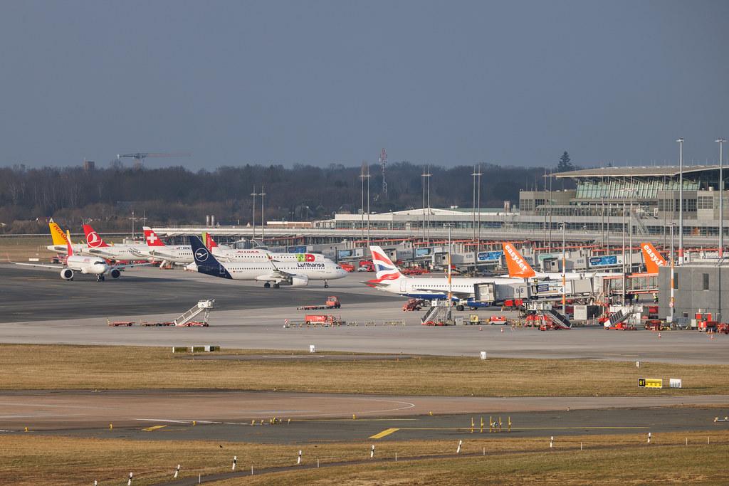 Hamburg Airport: Vorfeld