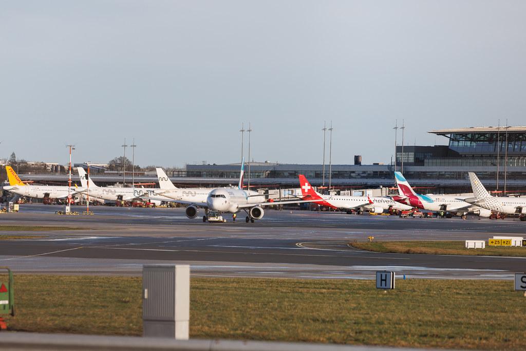 Hamburg Airport: Vorfeld