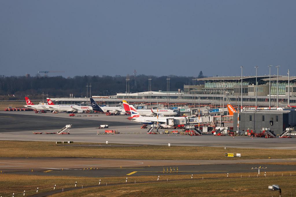 Hamburg Airport: Vorfeld