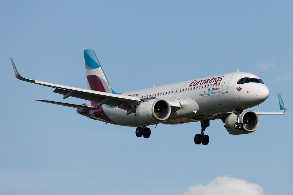 Hamburg Airport: Eurowings (EW / EWG) | Airbus A320-251N A20N | D-AENE | MSN 10932