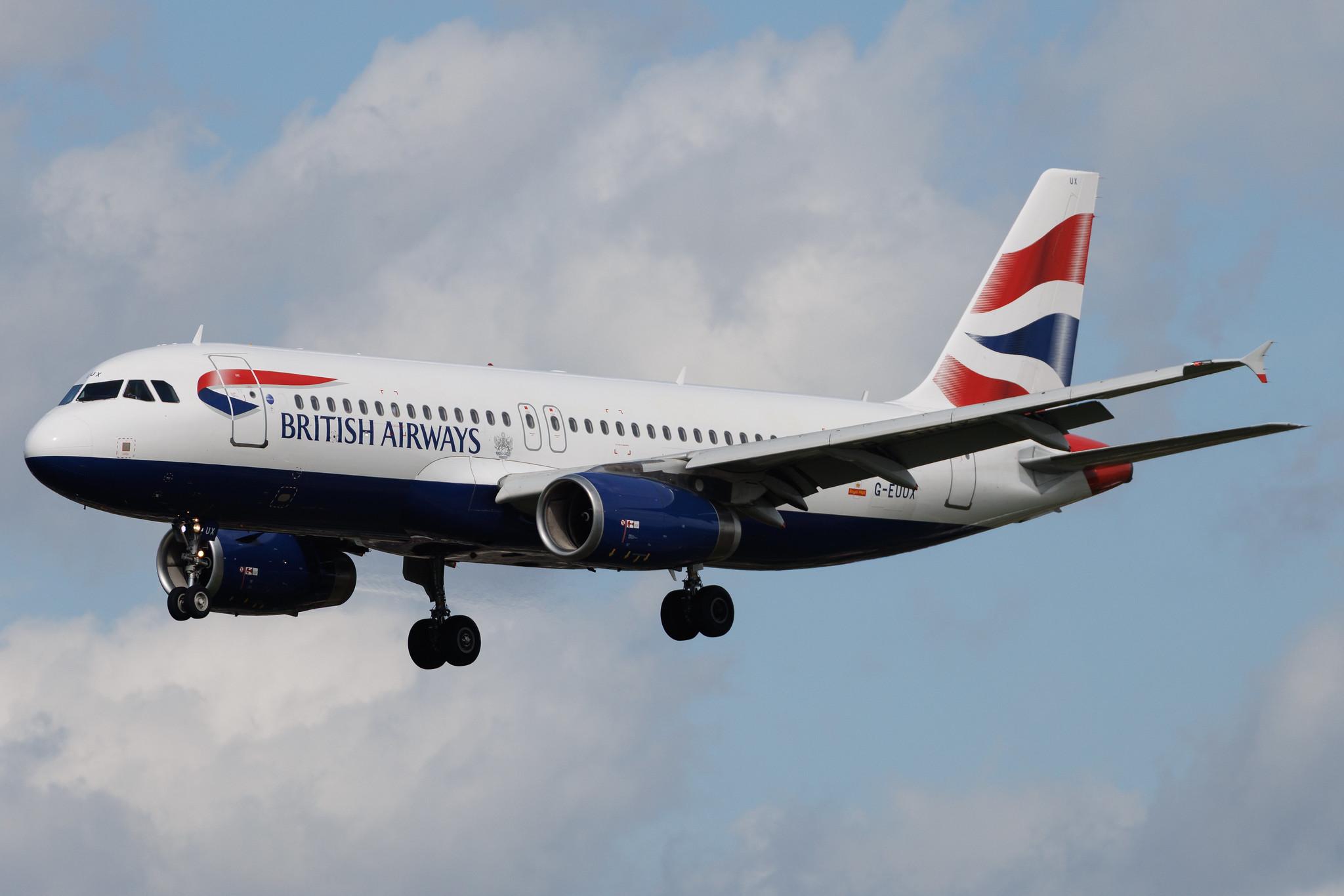 Hamburg Airport: British Airways (BA / BAW) | Airbus A320-232 A320 | G-EUUX | MSN 3550