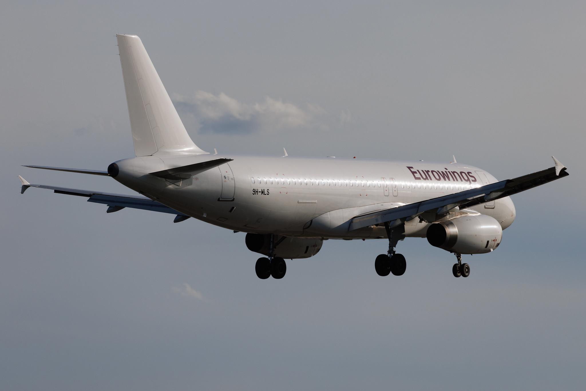 Hamburg Airport: Eurowings (EW / EWG) | Operator: Avion Express Malta | Airbus A320-232 A320 | 9H-MLS | MSN 04308