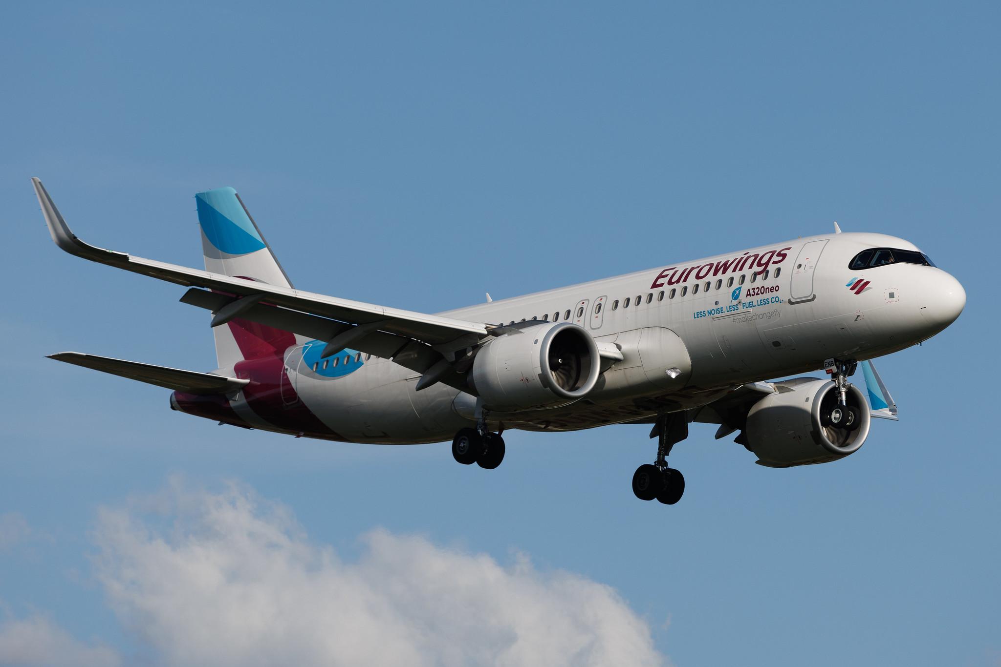 Hamburg Airport: Eurowings (EW / EWG) | Airbus A320-251N A20N | D-AENB | MSN 10798