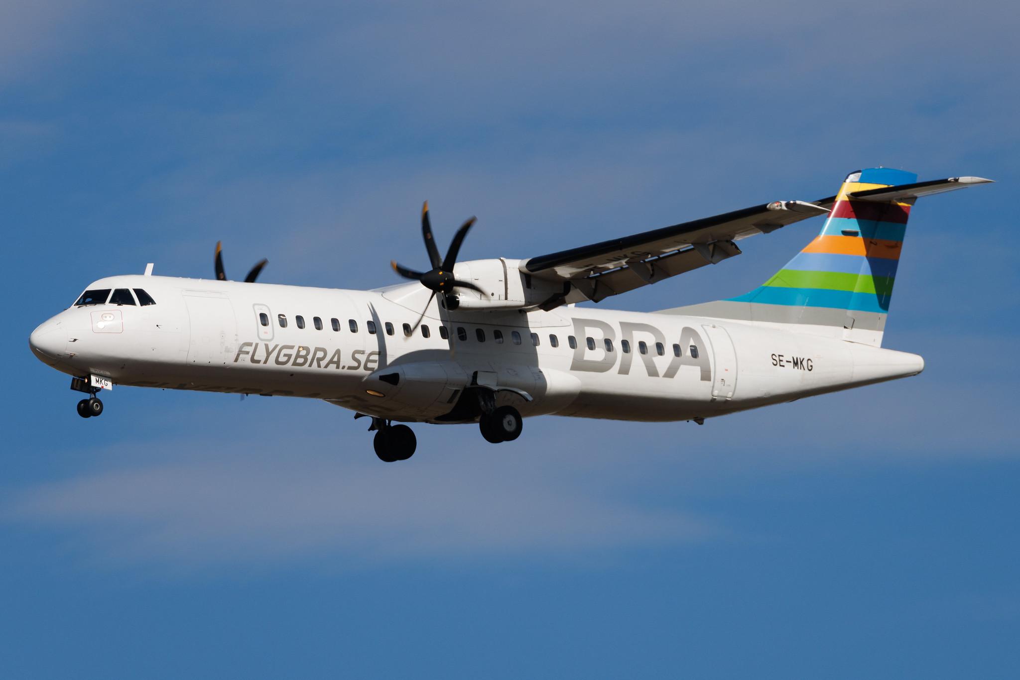 Vienna International Airport: BRA (TF / BRX) | ATR 72-600 AT76 | SE-MKG | MSN 1354
