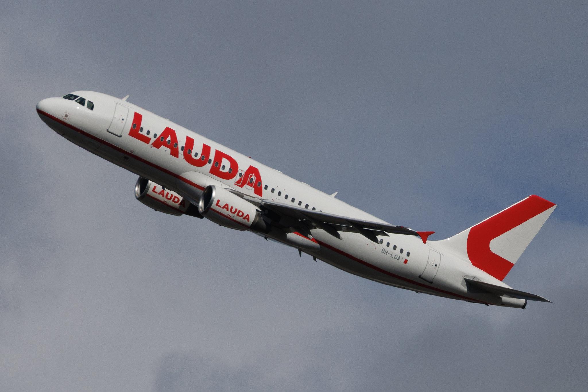 Vienna International Airport: Lauda Europe (LW / LDA) |  Airbus A320-214 A320 | 9H-LOA | MSN 03147