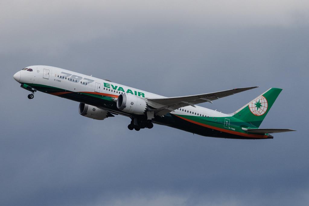 Vienna International Airport: EVA Air (BR / EVA) | Boeing 787-9 Dreamliner B789 | B-17885 | MSN 42118