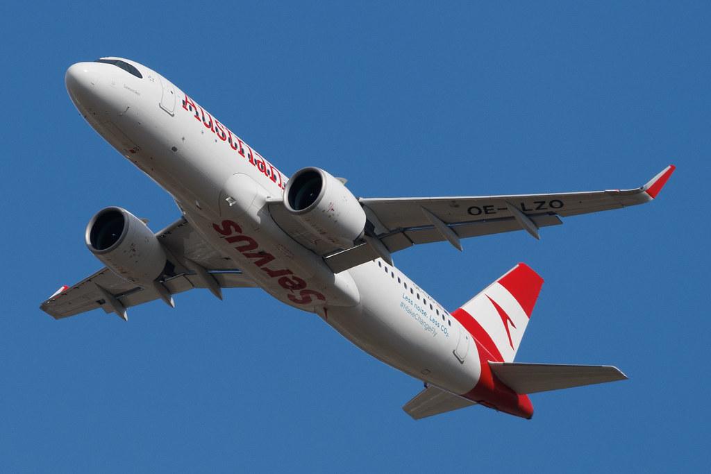 Vienna International Airport: Austrian Airlines (OS / AUA) | Airbus A320-271N A20N | OE-LZO | MSN 11076