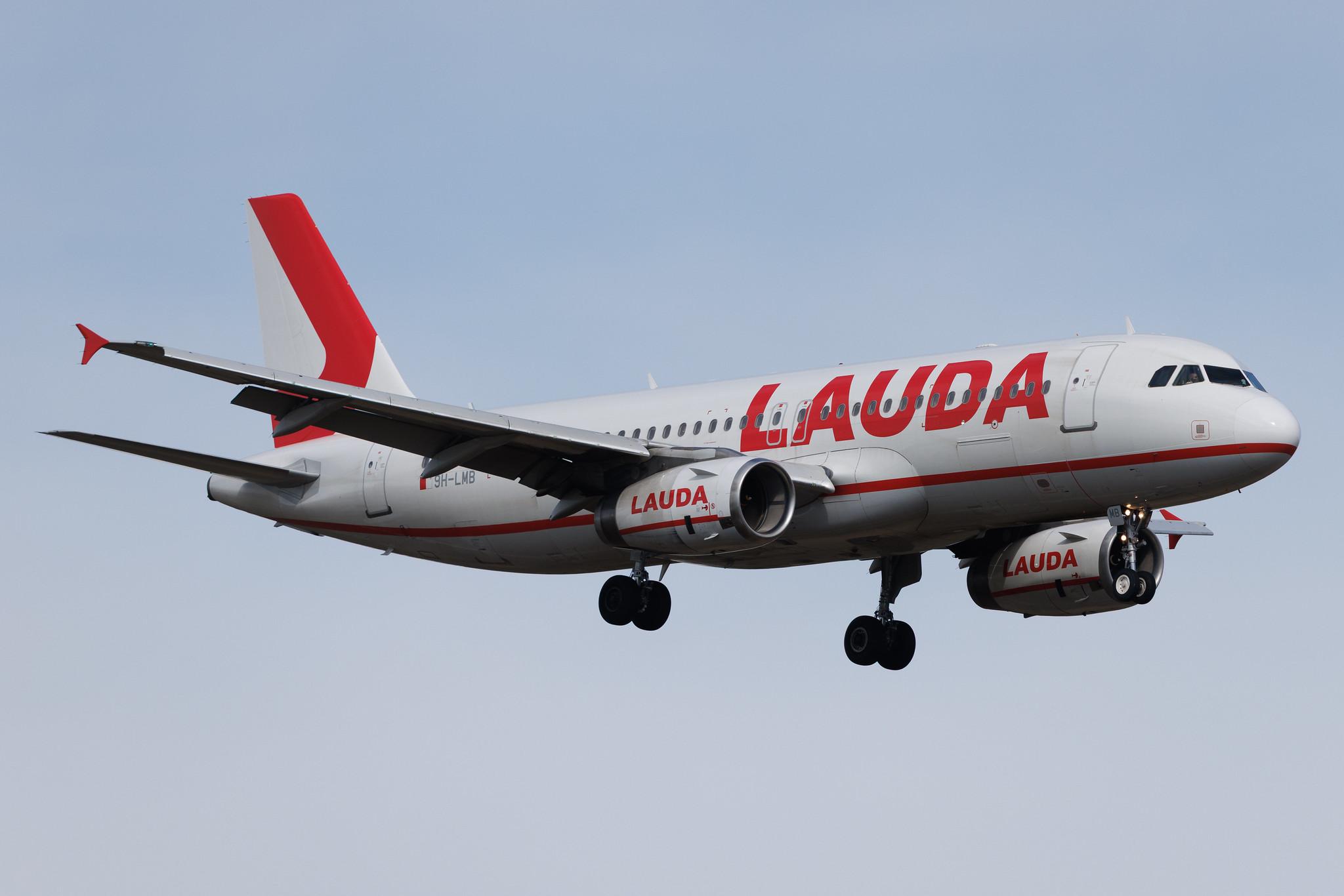 Vienna International Airport: Lauda Europe (LW / LDA) | Airbus A320-232 A320 | 9H-LMB | MSN 02859
