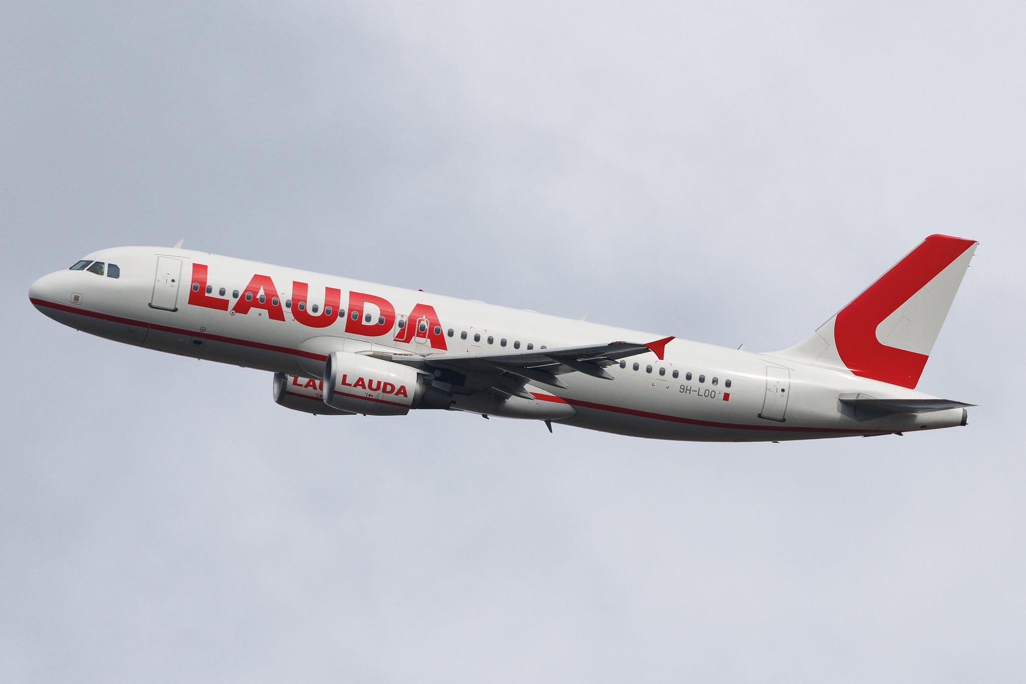 Vienna International Airport: Lauda Europe (LW / LDA) | Airbus A320-214 A320 | 9H-LOO | MSN 03027