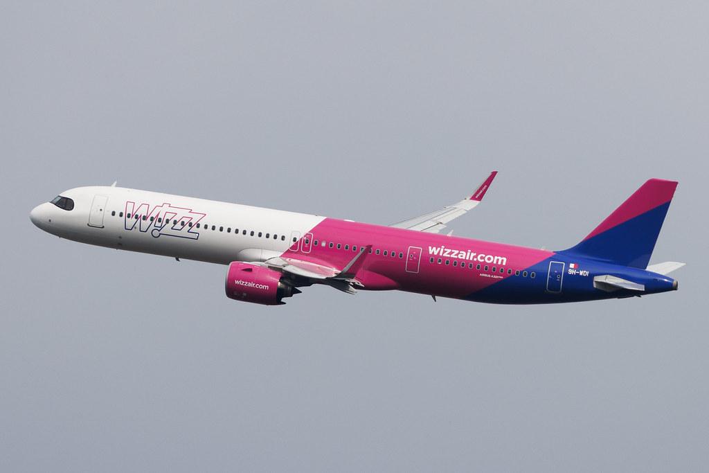 Vienna International Airport: Wizz Air (W6 / WZZ) | Operator: Wizz Air Malta | Airbus A321-271NX A21N | 9H-WDI | MSN 11303
