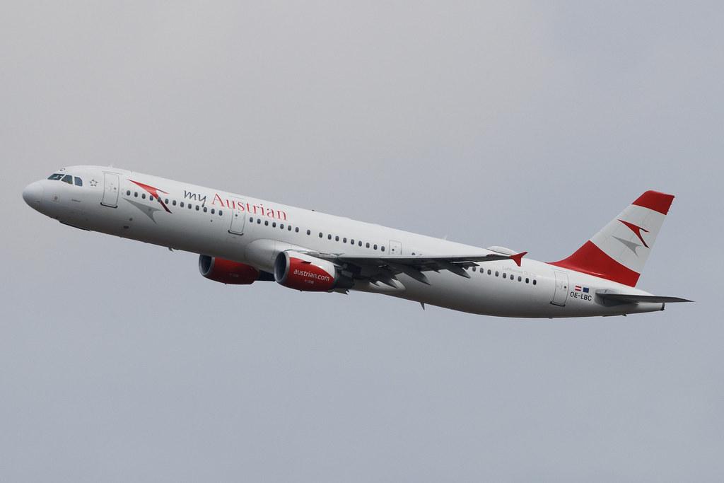Vienna International Airport: Austrian Airlines (OS / AUA) | Airbus A321-111 A321 | OE-LBC | MSN 0581