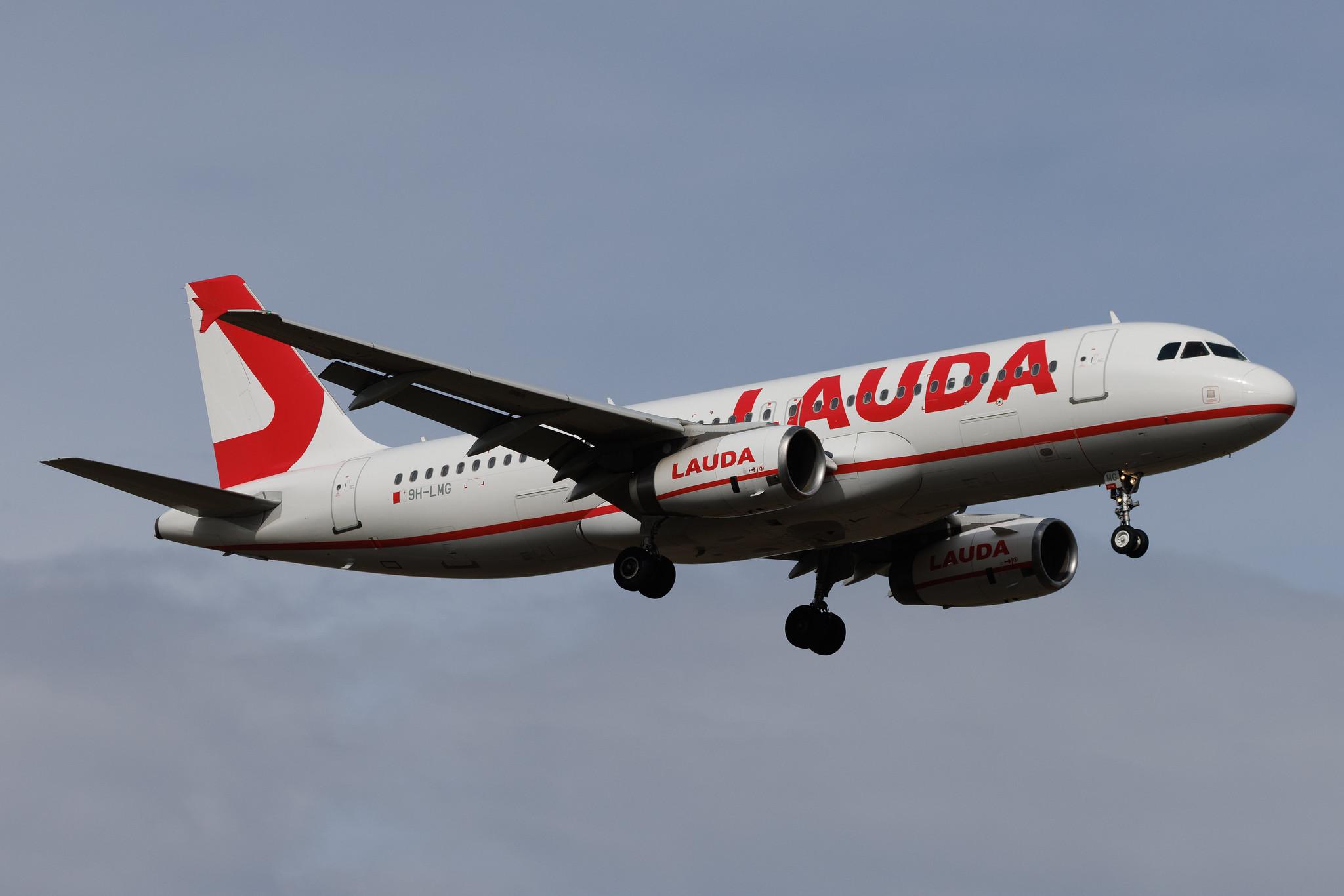 Vienna International Airport: Lauda Europe (LW / LDA) | Airbus A320-232 A320 | 9H-LMG | MSN 04603