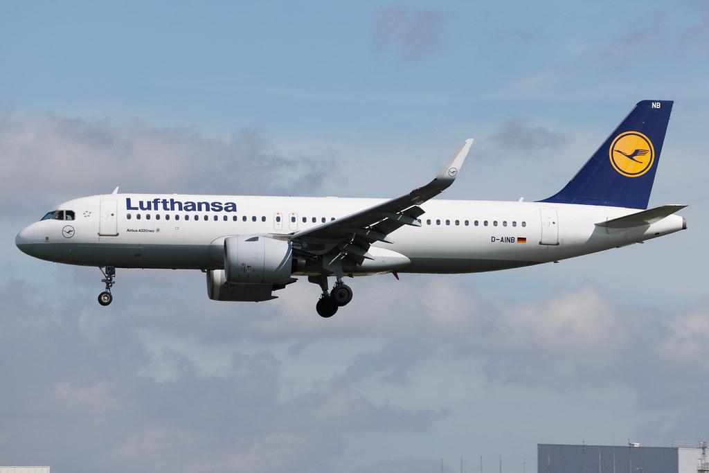 London Heathrow: Lufthansa (LH / DLH) | Airbus A320-271N A20N | D-AINB | MSN 6864