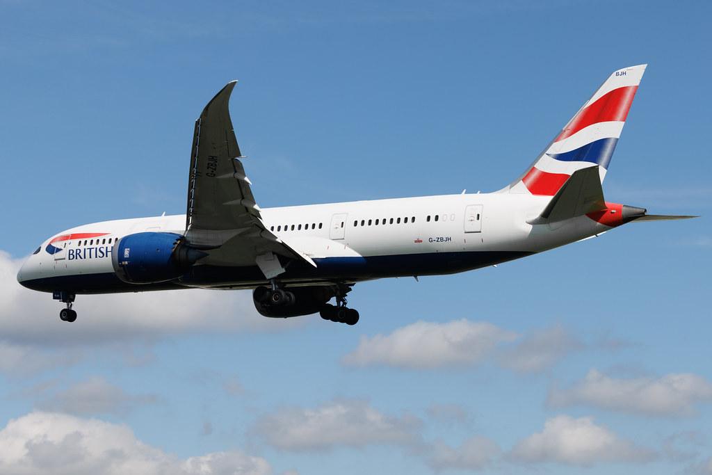 London Heathrow: British Airways (BA / BAW) | Boeing 787-8 Dreamliner B788 | G-ZBJH | MSN 38615