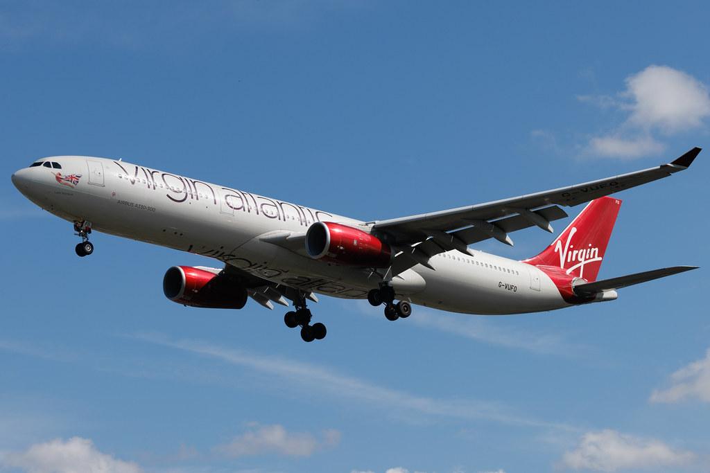 London Heathrow: Virgin Atlantic (VS / VIR) | Airbus A330-343 A333 | G-VUFO | MSN 1352