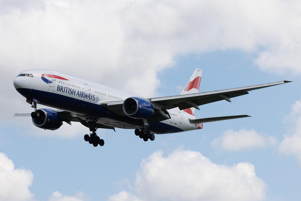 London Heathrow: British Airways (BA / BAW) | Boeing 777-236(ER) B772 | G-YMMP | MSN 30315