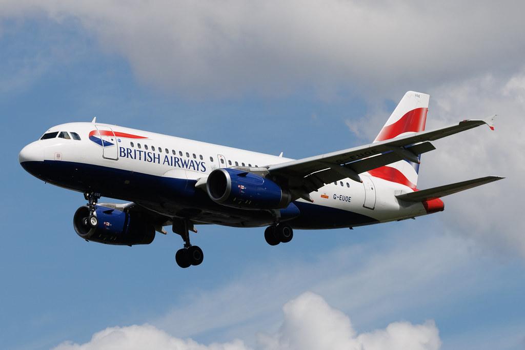 London Heathrow: British Airways (BA / BAW) | Airbus A319-131 A319 | G-EUOE | MSN 1574