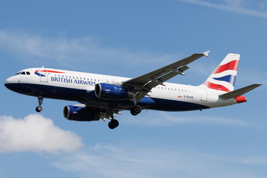London Heathrow: British Airways (BA / BAW) | Airbus A320-232 A320 | G-EUUS | MSN 3301