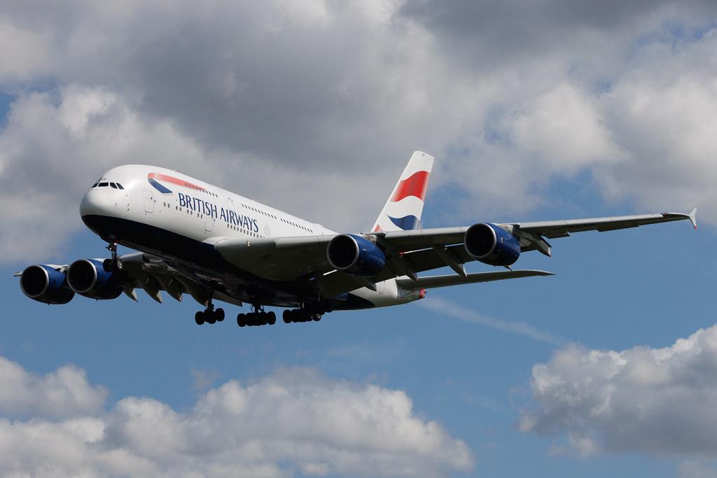 London Heathrow: British Airways (BA / BAW) | Airbus A380-841 A388 | G-XLEF | MSN 151