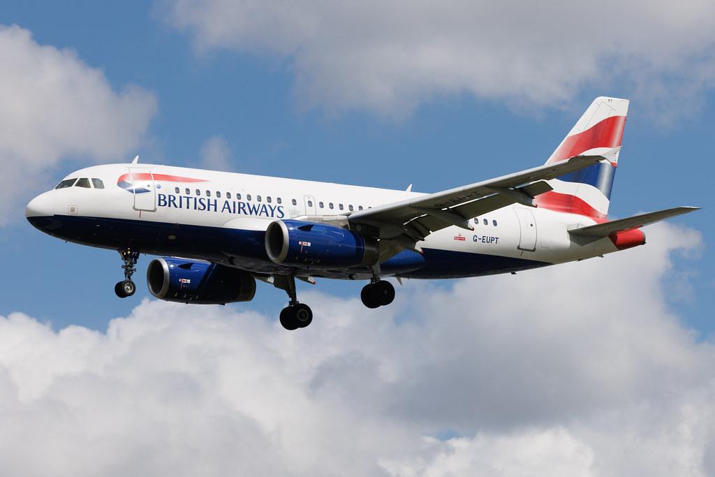 London Heathrow: British Airways (BA / BAW) | Airbus A319-131 A319 | G-EUPT | MSN 1380