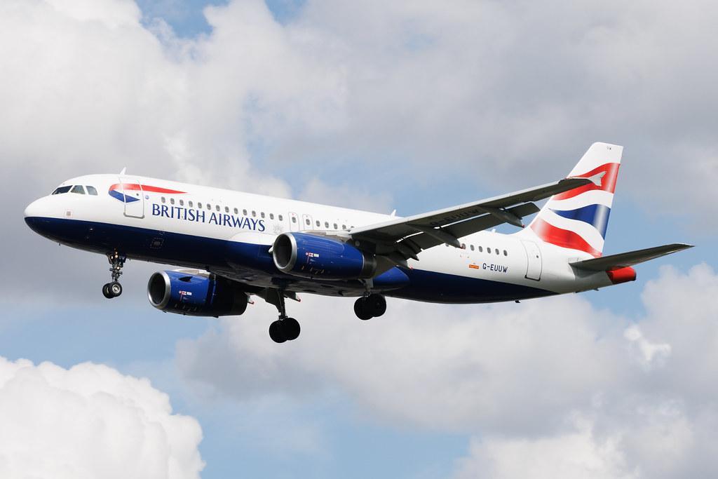 London Heathrow: British Airways (BA / BAW) | Airbus A320-232 A320 | G-EUUW | MSN 3499
