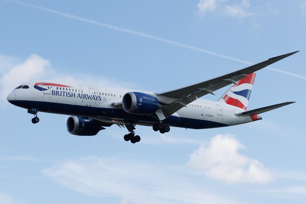 London Heathrow: British Airways (BA / BAW) | Boeing 787-8 Dreamliner B788 | G-ZBJE | MSN 38612