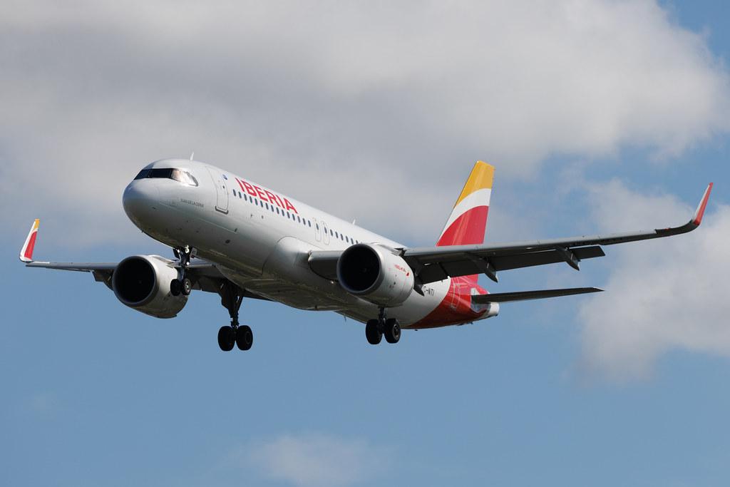 London Heathrow: Iberia (IB / IBE) | Airbus A320-251N A20N | EC-NTI | MSN 10706