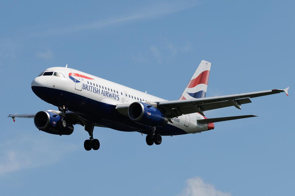 London Heathrow: British Airways (BA / BAW) | Airbus A319-131 A319 | G-EUOG | MSN 1594