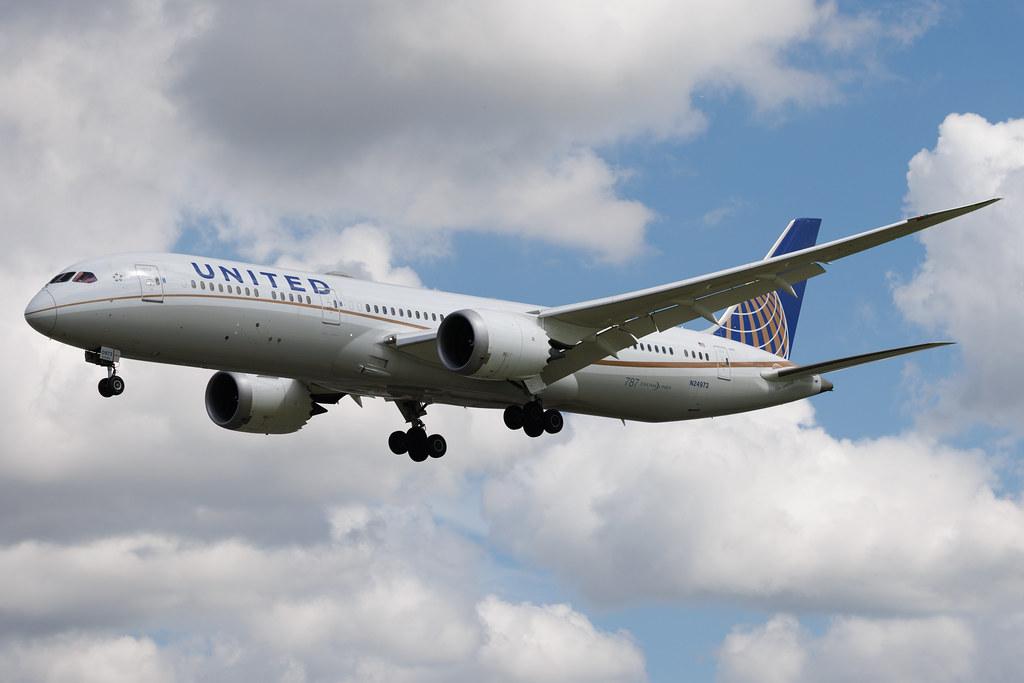 London Heathrow: United Airlines (UA / UAL) | Boeing 787-9 Dreamliner B789 | N24973 | MSN 40941