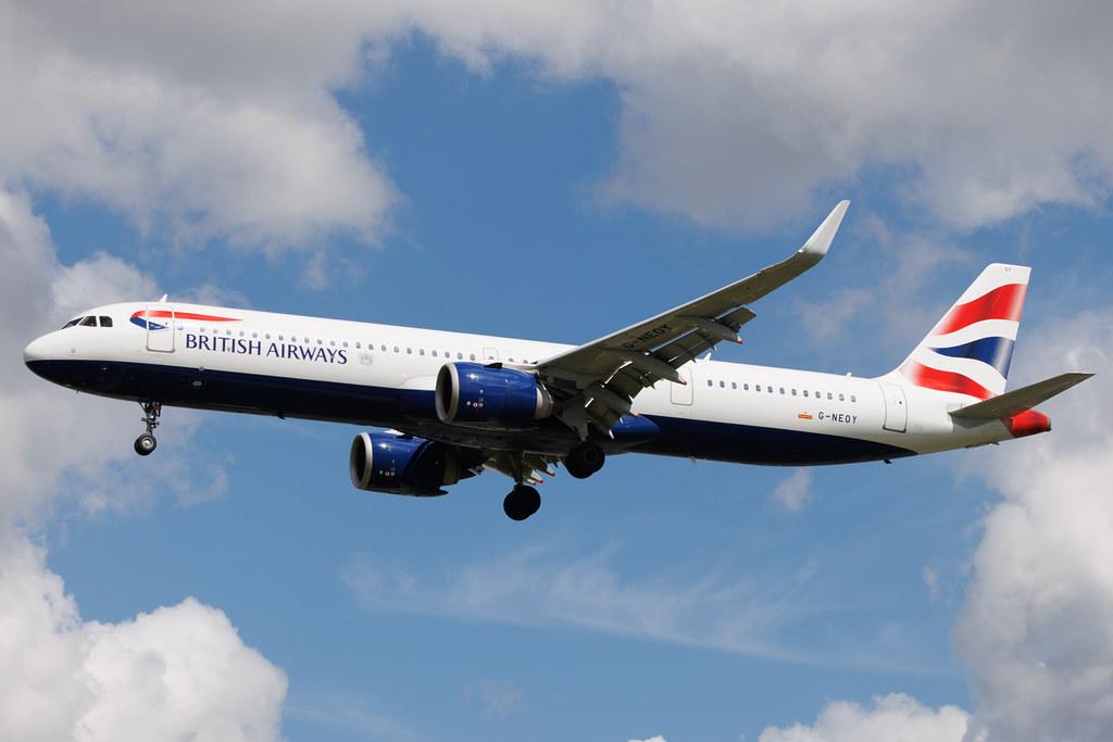 London Heathrow: British Airways (BA / BAW) | Airbus A321-251NX A21N | G-NEOY | MSN 9209