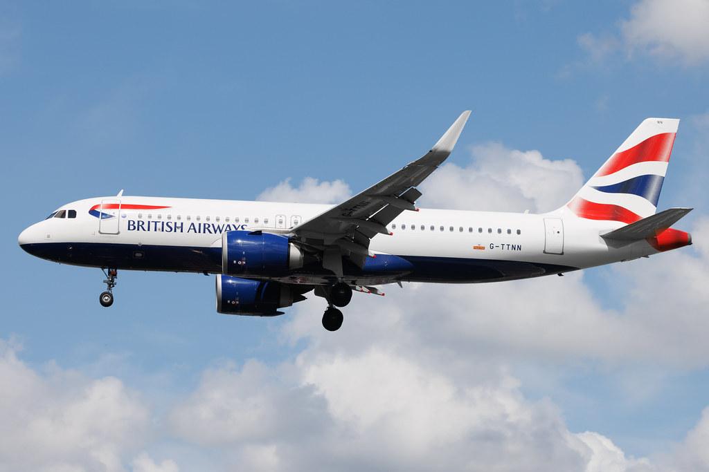 London Heathrow: British Airways (BA / BAW) | Airbus A320-251N A20N | G-TTNN | MSN 10344