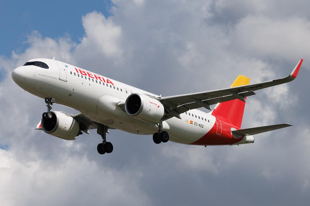 London Heathrow: Iberia (IB / IBE) | Airbus A320-251N A20N | EC-NZQ | MSN 11455