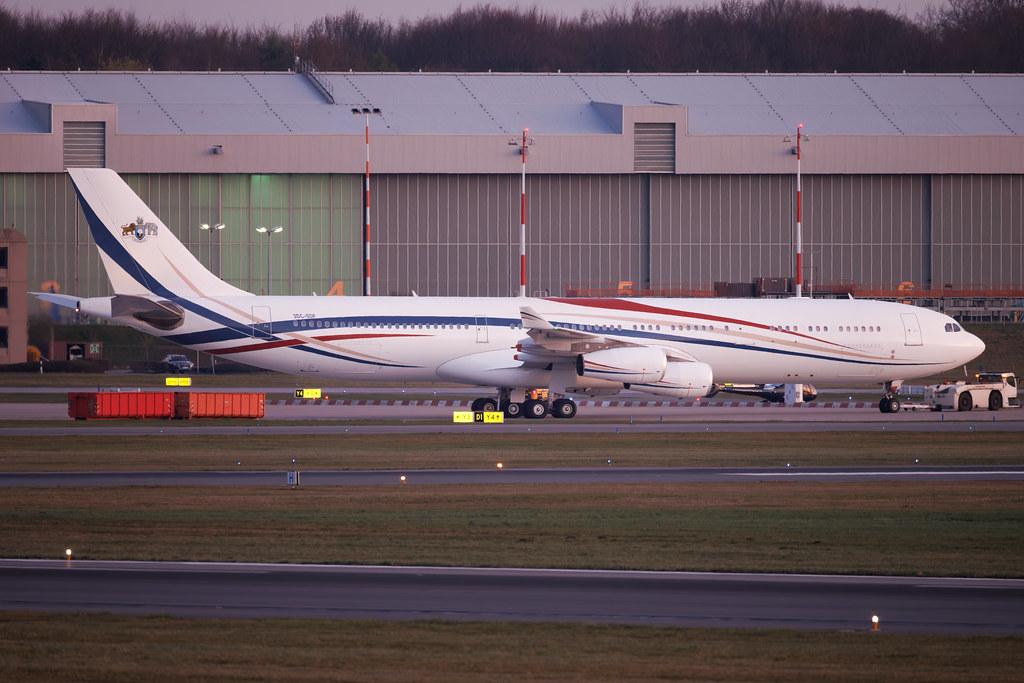 Hamburg Airport: Kingdom of Swaziland | Airbus A340-313 A343 | 3DC-SDF | MSN 406