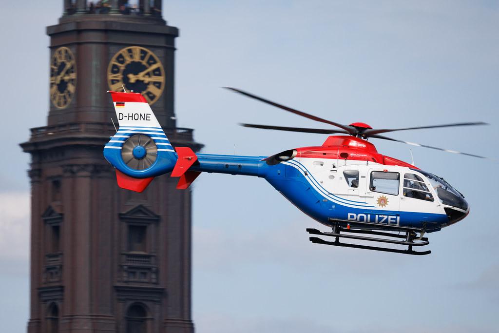 SOS Joint Rescue Operation: Polizei Hamburg | Airbus Helicopters H135 EC35 | D-HONE | MSN 0338