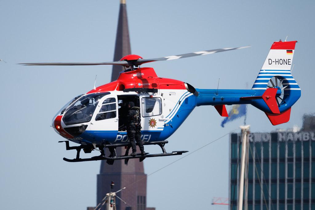 SOS Joint Rescue Operation: Polizei Hamburg | Airbus Helicopters H135 EC35 | D-HONE | MSN 0338