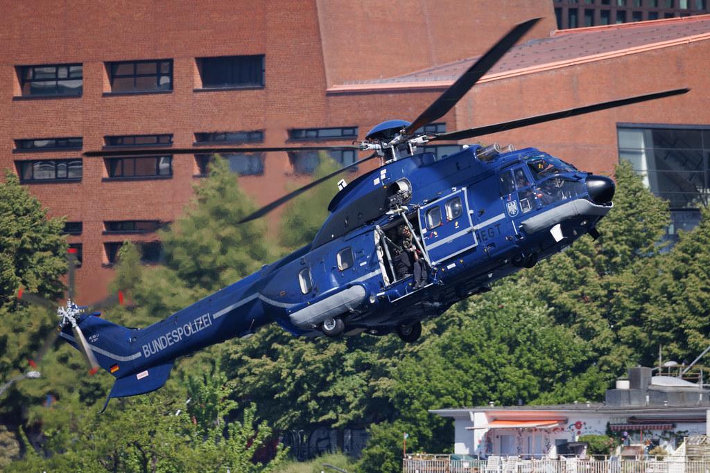 Maritime Sicherheit auf See: Leistungsfähigkeit der Bundespolizei, mit Einsatzuschiffen und Hubschrauber: Germany - Bundespolizei | Airbus Helicopters H215 AS32 | D-HEGT | MSN 2071