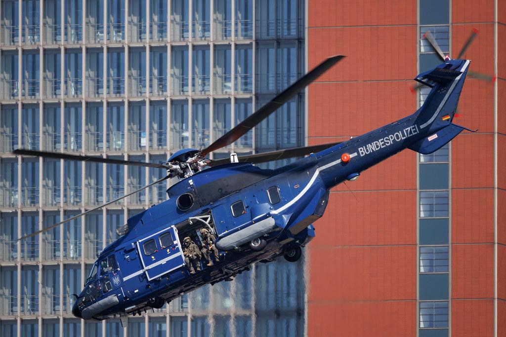 Maritime Sicherheit auf See: Leistungsfähigkeit der Bundespolizei, mit Einsatzuschiffen und Hubschrauber: Germany - Bundespolizei | Airbus Helicopters H215 AS32 | D-HEGT | MSN 2071