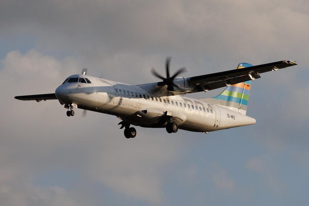 Hamburg Airport: BRA (TF / BRX) | ATR 72-600 AT76 | SE-MKE | MSN 1348