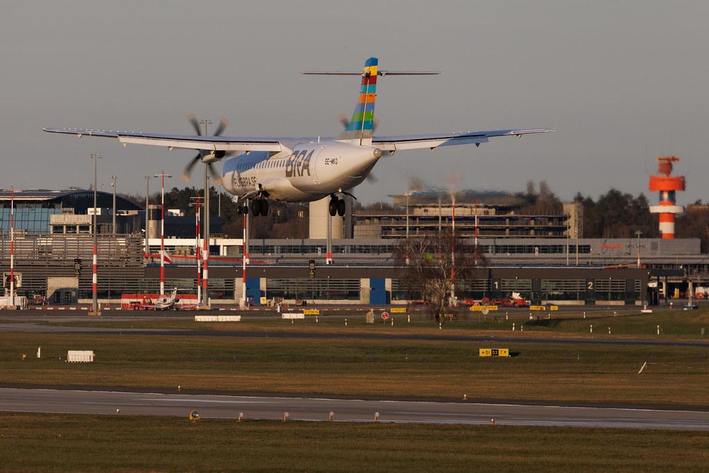 Hamburg Airport: BRA (TF / BRX) | ATR 72-600 AT76 | SE-MKO | MSN 1528